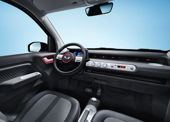 Sitzkompakte Größe 120-170KM Mini-EV Autos Wuling Ev der Auto-3 Tür-4