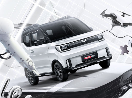 Sitzkompakte Größe 120-170KM Mini-EV Autos Wuling Ev der Auto-3 Tür-4
