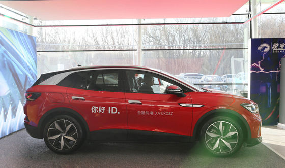 ID.4 CROZZ reine Türen VW EV des Auto-400-550KM Elektroauto-5 5 Sitze