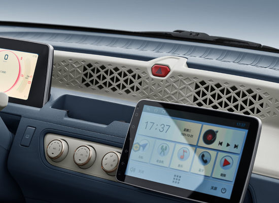 3 Türen 4 setzt Dongfeng-Bewegungselektro-mobil Fengguang Mini Ev 120KM-220KM